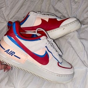 Colorful nike air force ones